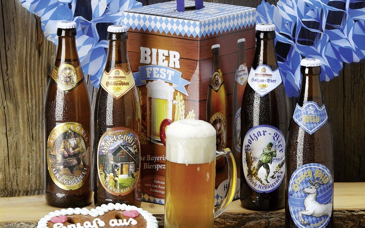 Pack de 4 bières bavaroises (Numéro d’article 07027)