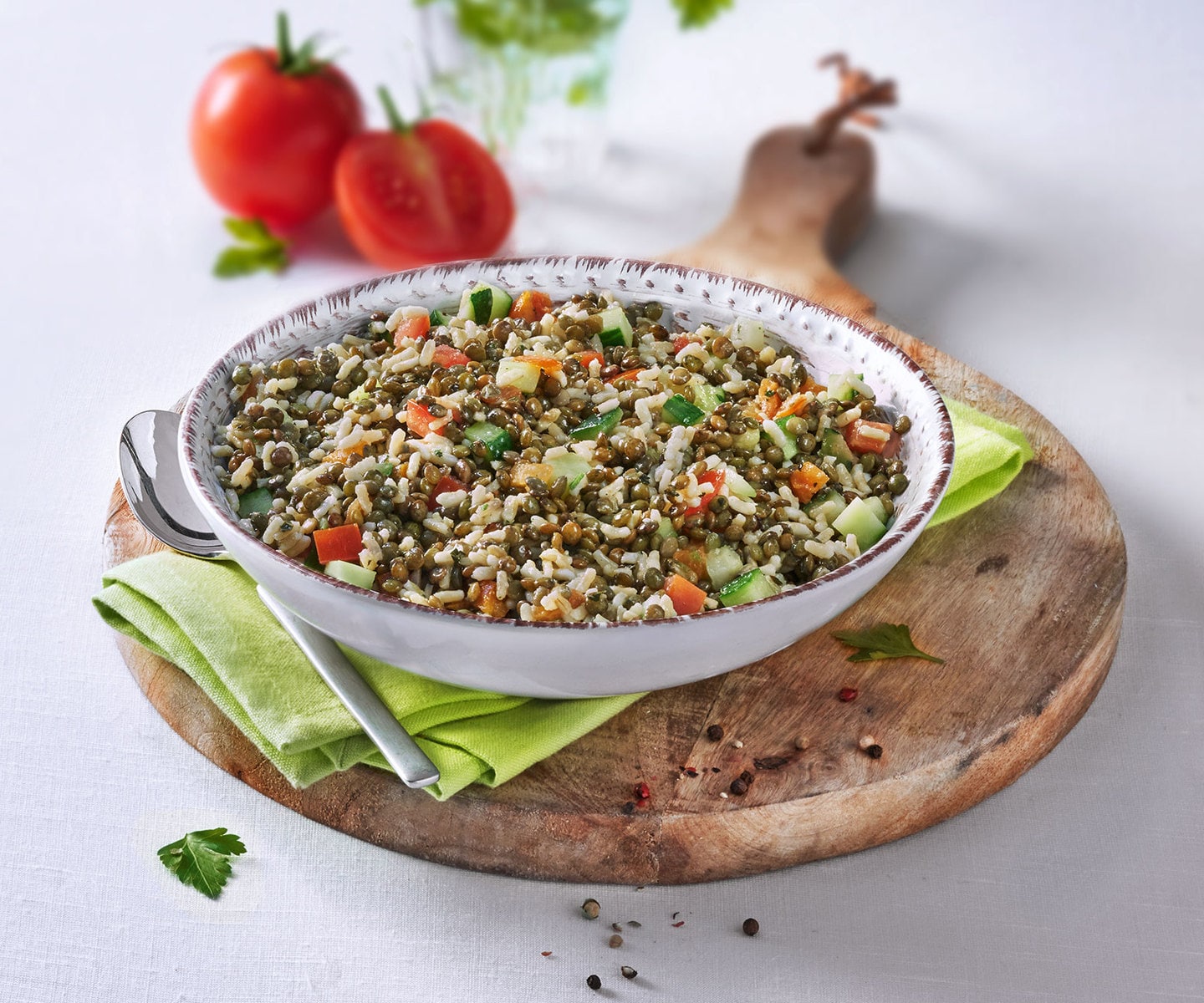 Riz Complet Et Lentilles A La Libanaise Bio 16251 Livraison