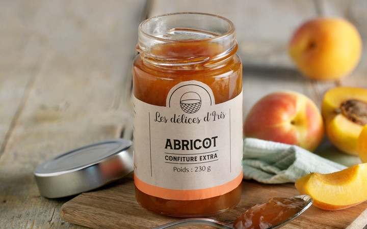 Confiture extra abricot français (Numéro d’article 16535)