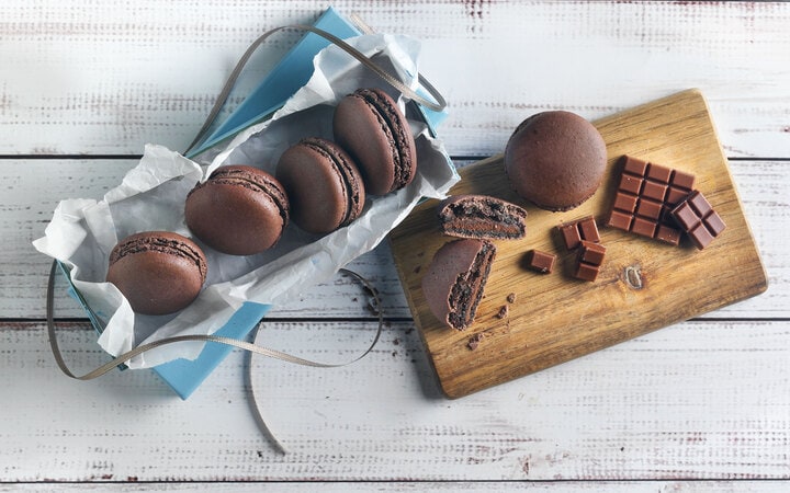 Macarons chocolat (Numéro d’article 16818)
