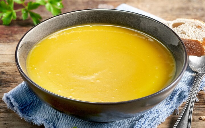 Soupe au potiron, carotte et lait de coco (Numéro d’article 06782)