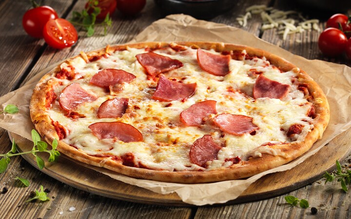 Pizza prosciutto cotto (Numéro d’article 08221)