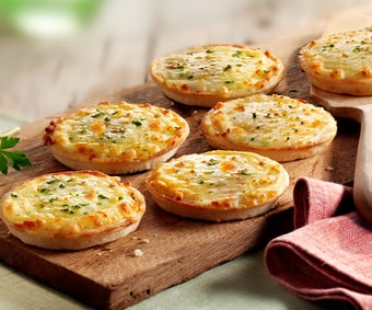 Pizzettis aux fromages (Numéro d’article 00338)