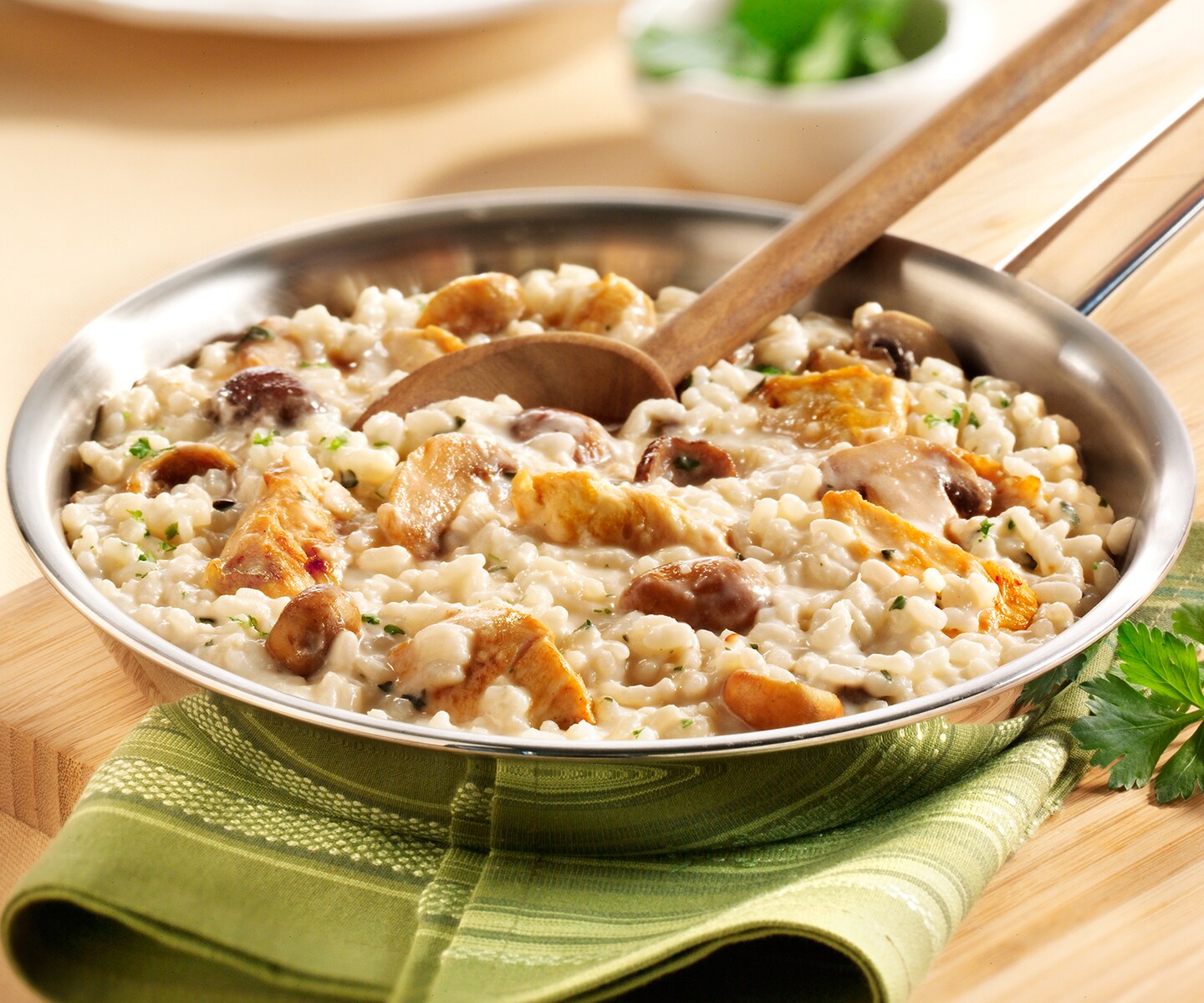Risotto Poulet Champignons 06160 Livraison Gratuite Bofrost Fr